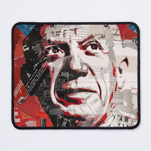 Item preview, famous cubism modern art painter artist art collage movie celebrity figure #117 designed and sold by artomazo.