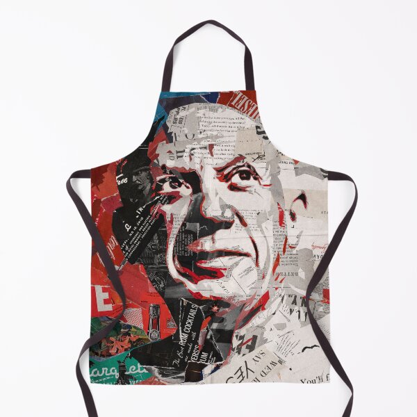 Item preview, famous cubism modern art painter artist art collage movie celebrity figure #117 designed and sold by artomazo.