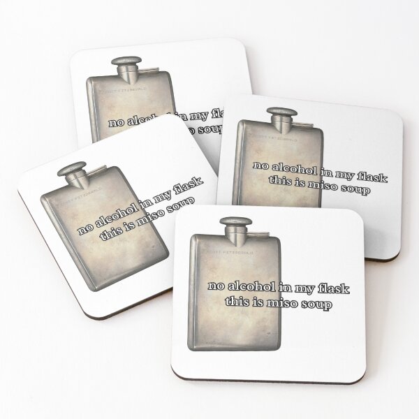 Item preview, no alcohol in my flask this is miso soup designed and sold by cloudzer0000.