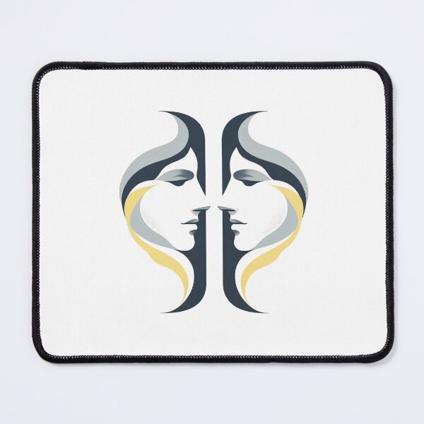 Item preview, Artistic Representation of the Sign of Gemini. Gifts for Fans of the Zodiac Signs. designed and sold by LilianPixel.