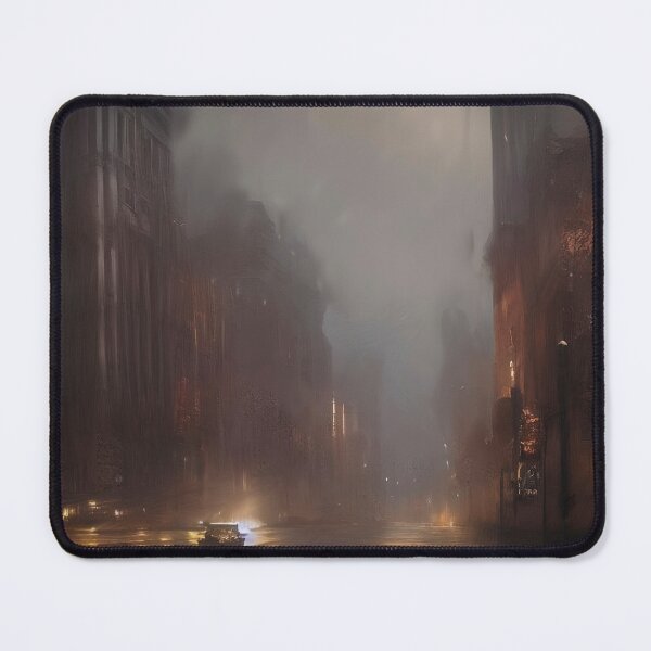 Item preview, Fog In The Evening - Digital Art designed and sold by Adrian I Barnett.