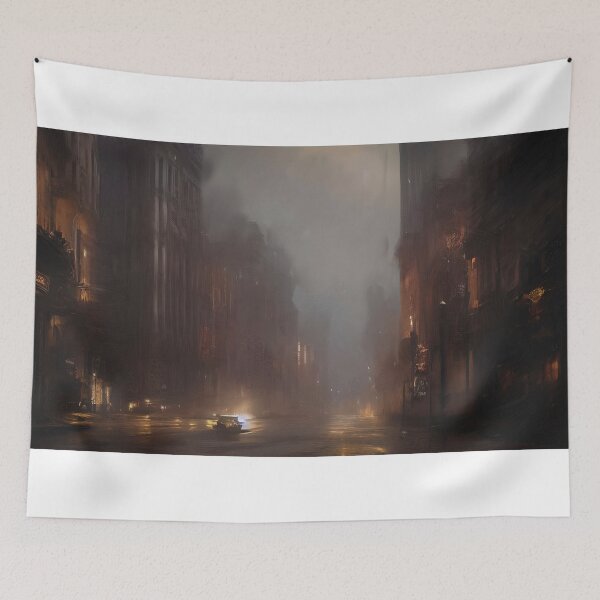 Item preview, Fog In The Evening - Digital Art designed and sold by Adrian I Barnett.