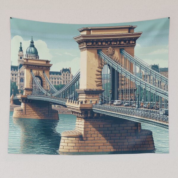 Item preview, Chain Bridge, Budapest, Hungary designed and sold by Attila8510.