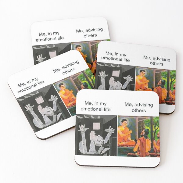 Item preview, me in my emotional life me advising others designed and sold by cloudzer0000.