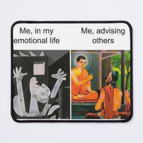 Item preview, me in my emotional life me advising others designed and sold by cloudzer0000.