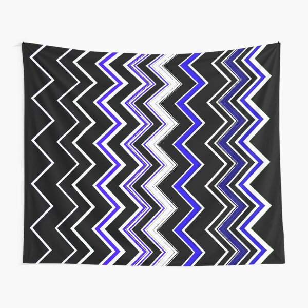 Aztec Zigzag Pattern Tapestry