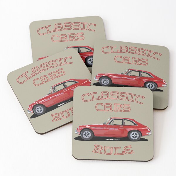 Item preview, Classic Cars Rule Drawing designed and sold by DrawnByMatt.