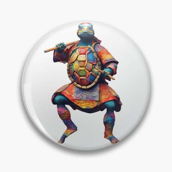 Item preview, Colorful Turtle, Ninja Samurai Costume 5 designed and sold by gao7650.
