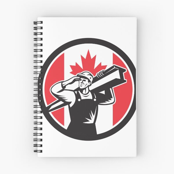 Item preview, Canadian Construction Worker Canada Flag Icon designed and sold by patrimonio.
