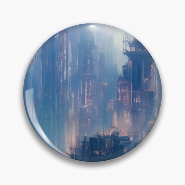 Item preview, Future City Skyscrapers - Digital Art designed and sold by Adrian I Barnett.