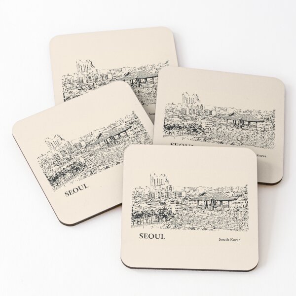 Item preview, Seoul South Korea designed and sold by Lakeric Cityscapes.
