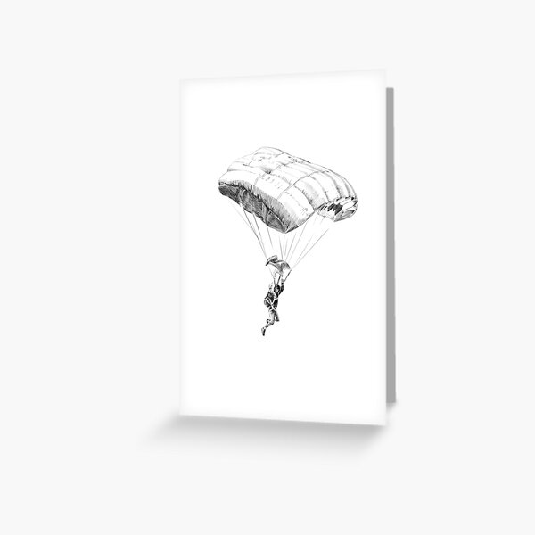 Cartes De Vœux Sur Le Theme Parachutisme Redbubble Cartes De Vœux Sur Le Theme Parachutisme Redbubble