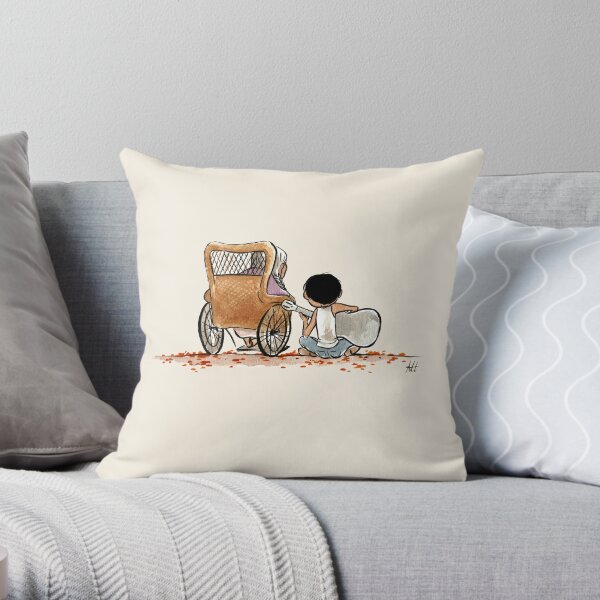 COCO GUITAR Throw Pillow