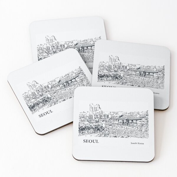 Item preview, Seoul South Korea designed and sold by Lakeric Cityscapes.