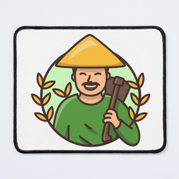 Item preview, A farmer is a person engaged in agriculture, raising living organisms for food or raw materials. designed and sold by creech allenc.
