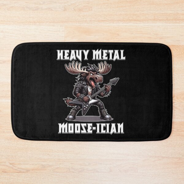Item preview, Heavy Metal Moose-ician designed and sold by SpecialtiesShop.