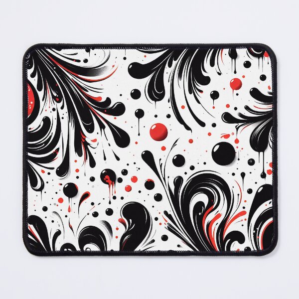 Item preview, Monochrome paint splats. designed and sold by ShazellArt.