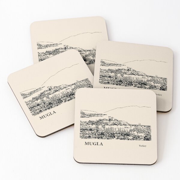 Item preview, Mugla Turkey designed and sold by Lakeric Cityscapes.