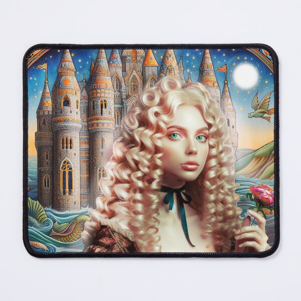 Item preview, Melusine, water fairy and builder of fortified castles designed and sold by Valérie Ozanon.