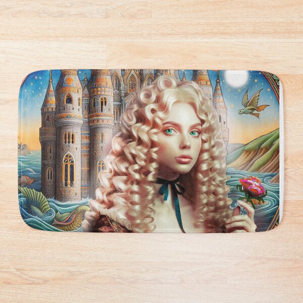 Item preview, Melusine, water fairy and builder of fortified castles designed and sold by Valérie Ozanon.