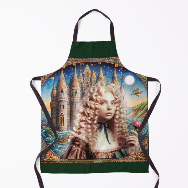 Item preview, Melusine, water fairy and builder of fortified castles designed and sold by Valérie Ozanon.