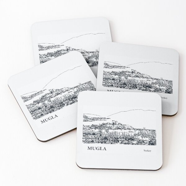 Item preview, Mugla Turkey designed and sold by Lakeric Cityscapes.