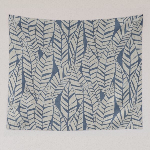Artikelvorschau, Natural leaves blue entworfen und verkauft von Designsbyluzia.