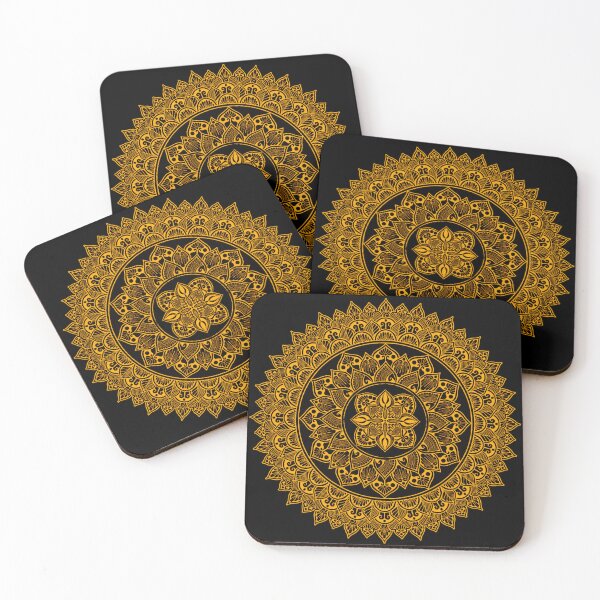 Item preview, Orange mandala designed and sold by Artelligentt.