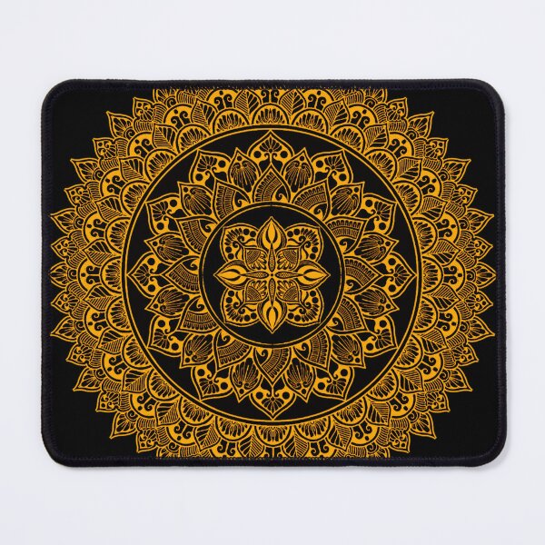 Item preview, Orange mandala designed and sold by Artelligentt.