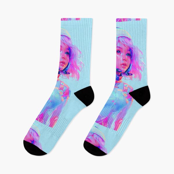 Item preview, Cyber Space Girl | Lofi Futurism Space Aesthetic designed and sold by RozziLofi.