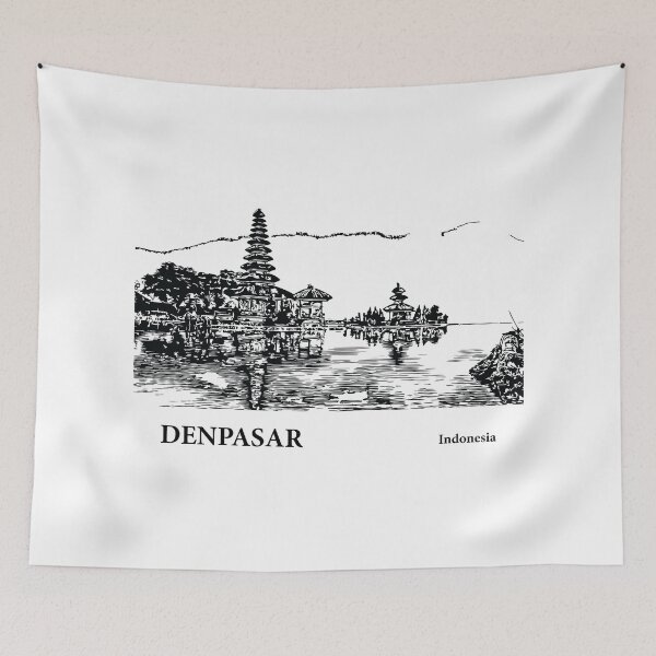 Item preview, Denpasar Indonesia designed and sold by Lakeric Cityscapes.