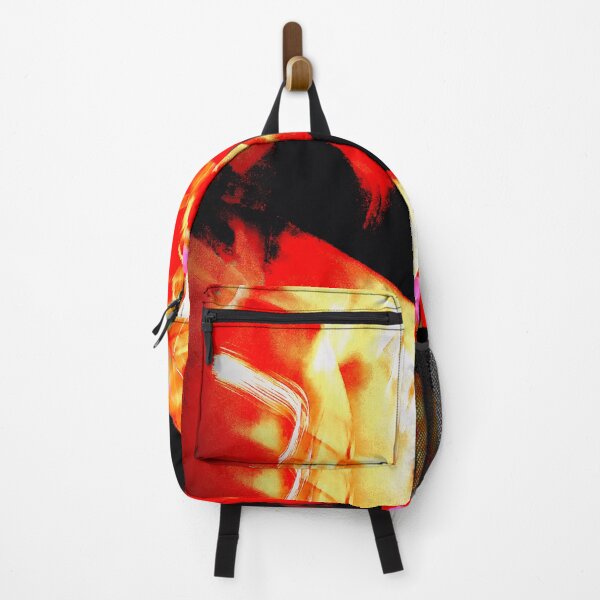 Item preview, Red orange gold Burning frame in the dark designed and sold by pipikijung.