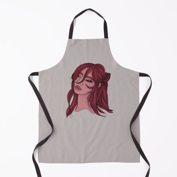 Item preview, Enigmatic Red-Haired Beauty Illustration designed and sold by lavavamp.