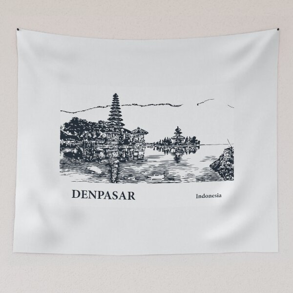 Item preview, Denpasar Indonesia designed and sold by Lakeric Cityscapes.