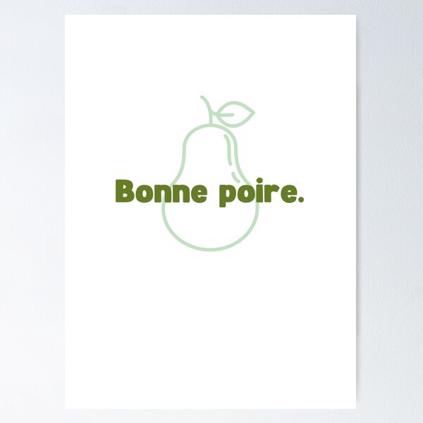 Item preview, Good pear (French expression) designed and sold by Marine-ERS.