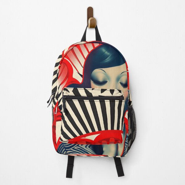 Item preview, Shanghai Girl Red and Black designed and sold by Meeheemaha.