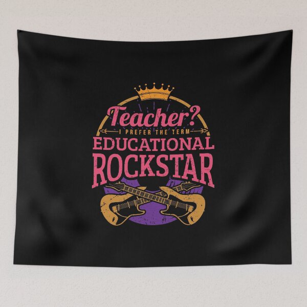 Item preview, Teaching King Rock Star Hero Kids Guitars Gift designed and sold by Bronby.