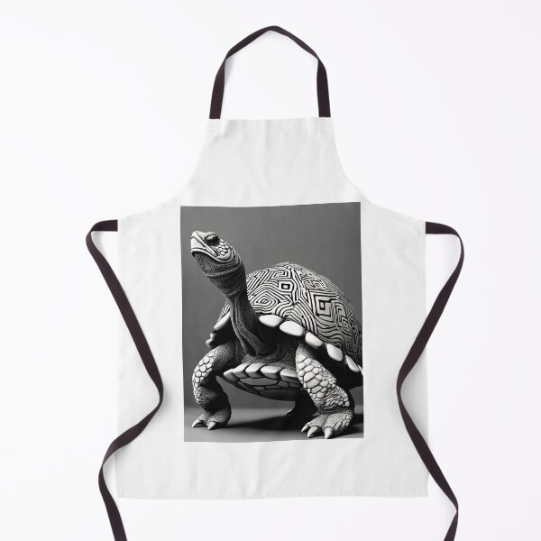 Item preview, Black and white 3D turtle illusion 2 designed and sold by gao7650.