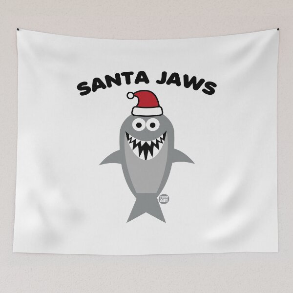 Item preview, SANTA JAWS SHARK designed and sold by TODD GOLDMAN.