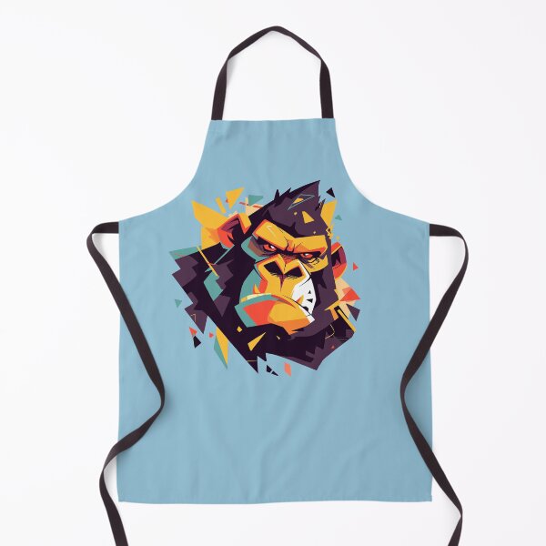 Item preview, Gorilla Geometric Animal designed and sold by NosandEdgy.