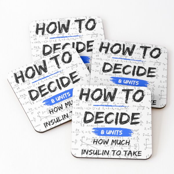 Item preview, How to Decide How Much Insulin (light BG) designed and sold by WhatMakesMeSmi.