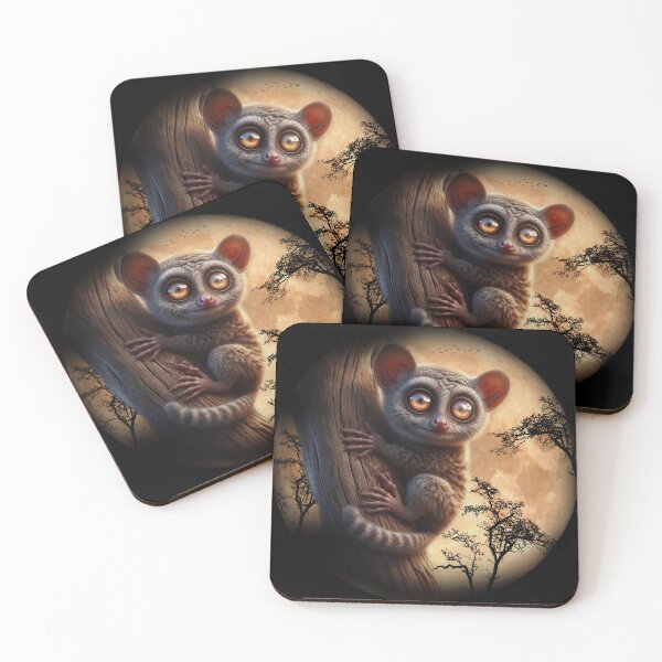 Item preview, AFRICAN BUSHBABY  designed and sold by johnnyssandart.