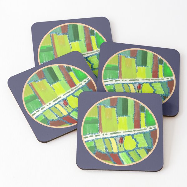 Item preview, Green Fields designed and sold by emcrawfordart.