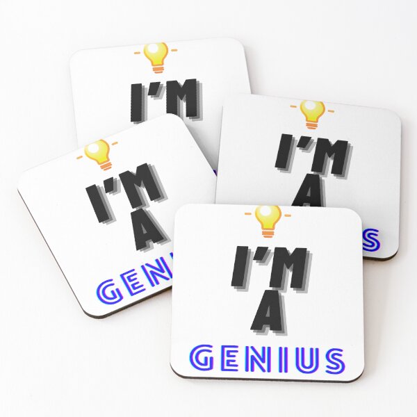 Item preview, I'm a Genius designed and sold by creationsmangal.