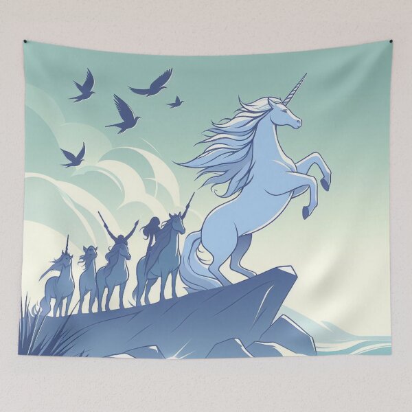 Item preview, The Last Unicorn Reaching to the Sky designed and sold by omerfdln34.