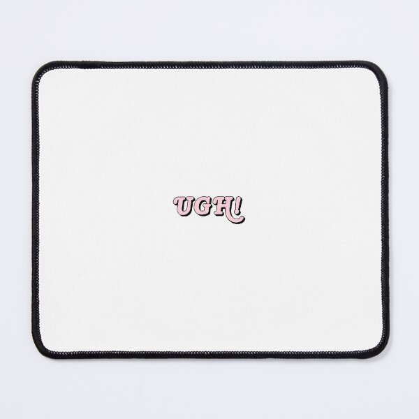 Item preview, UGH! Pink on Black designed and sold by Hannah Marland.