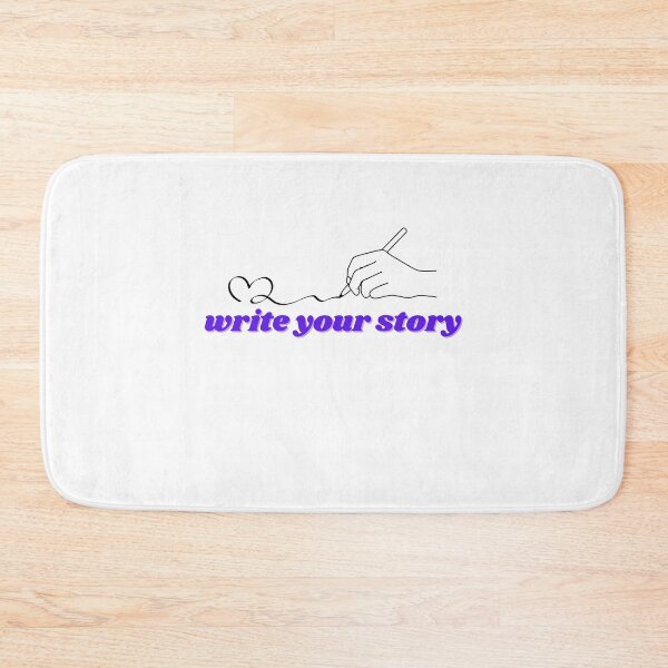Item preview, write your own story, purple designed and sold by ChiWellness Shop.