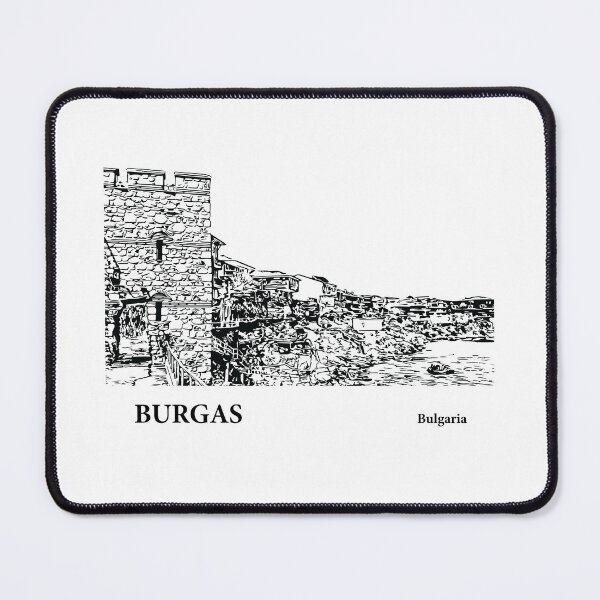 Item preview, Burgas Bulgaria designed and sold by Lakeric Cityscapes.