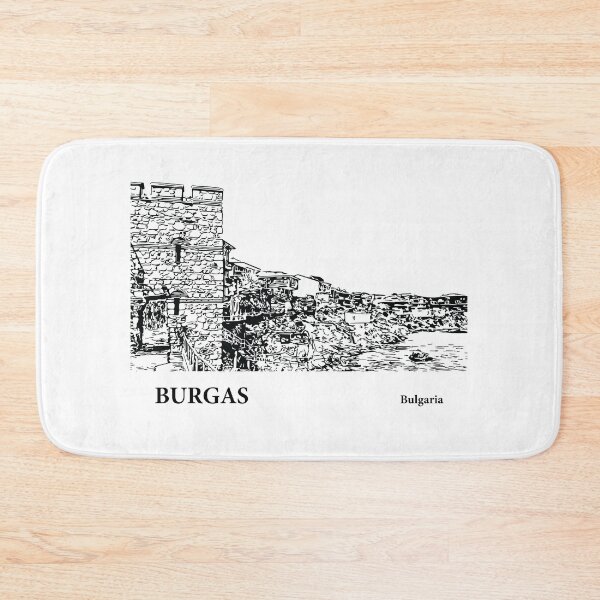 Item preview, Burgas Bulgaria designed and sold by Lakeric Cityscapes.