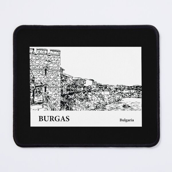 Item preview, Burgas Bulgaria designed and sold by Lakeric Cityscapes.